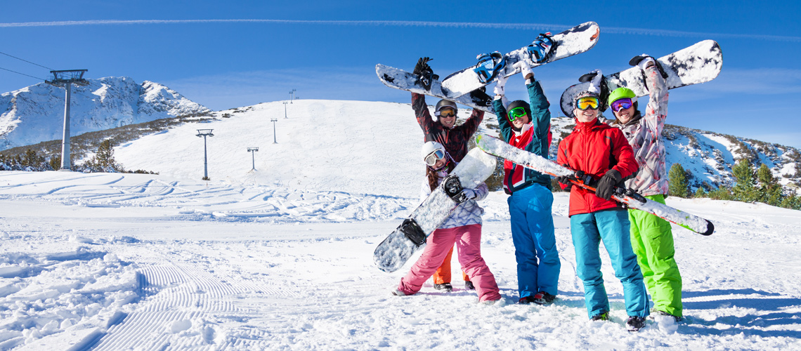 Ski med gruppe