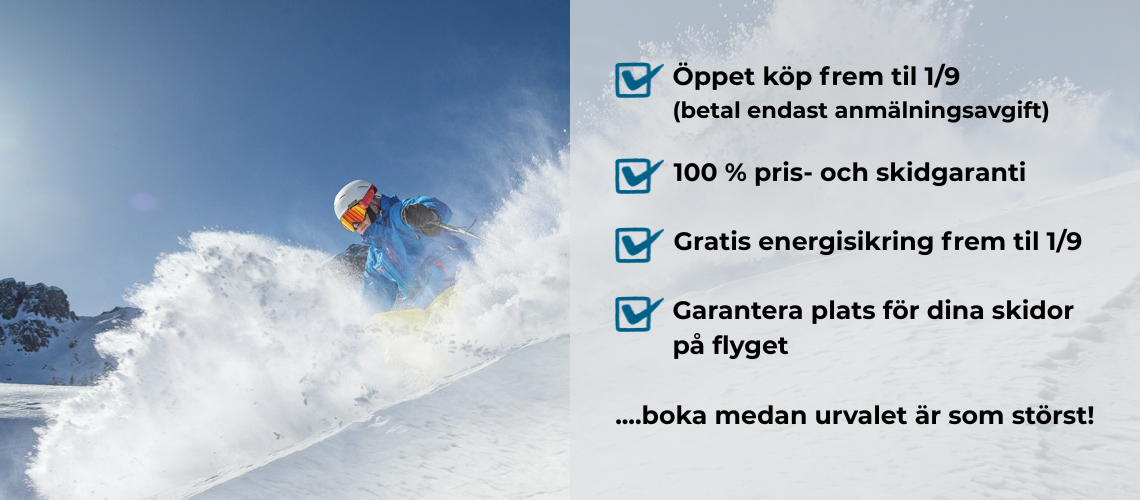 Boka tidigt-f�rm�ner 2026/27