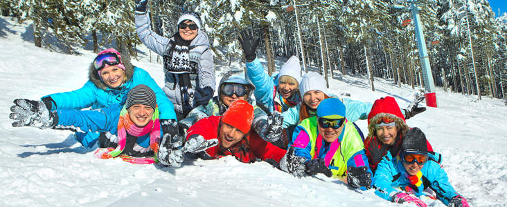 Gruppe ski